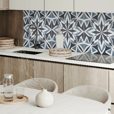 Rectangular bathroom wall panel Symmetrical shapes in geometry