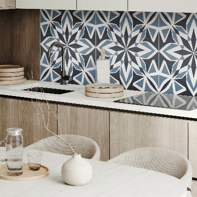 Rectangular bathroom wall panel Symmetrical shapes in geometry