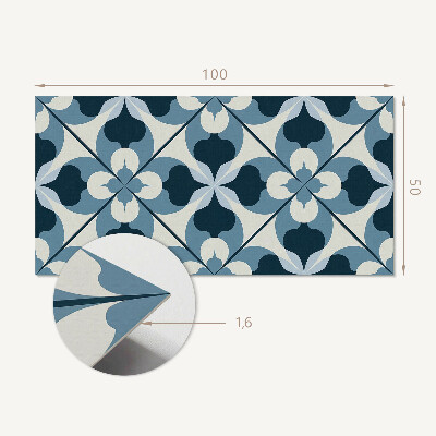 Rectangular wall panel Abstract geometry in a modern style