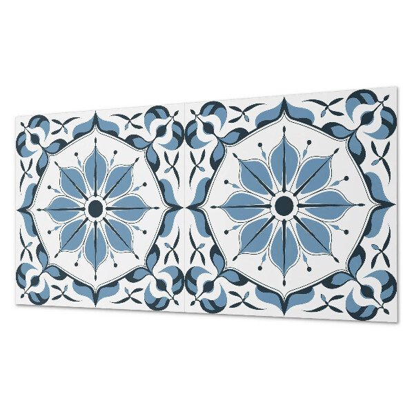 Rectangular decorative wall panel Floral motif with subtle details
