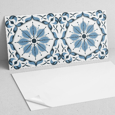 Rectangular decorative wall panel Floral motif with subtle details