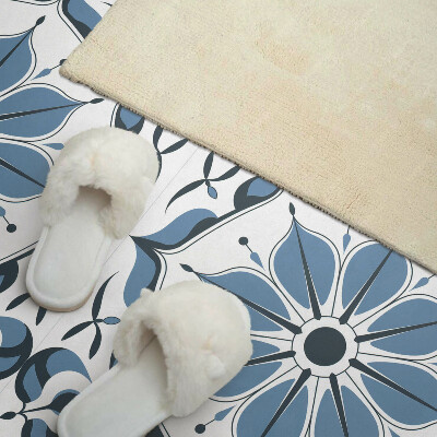 Rectangular decorative wall panel Floral motif with subtle details