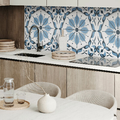 Rectangular decorative wall panel Floral motif with subtle details