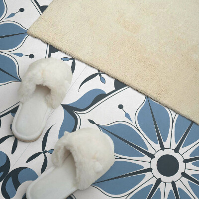 Rectangular decorative wall panel Floral motif with subtle details