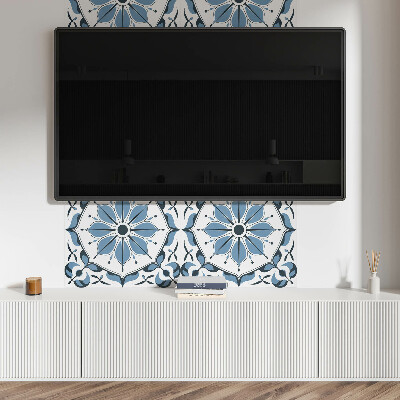 Rectangular decorative wall panel Floral motif with subtle details