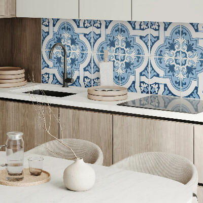 Rectangular decorative wall panel Tiled ornaments in a classic style