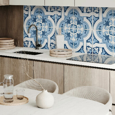 Rectangular decorative wall panel Tiled ornaments in a classic style