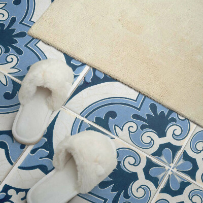 Rectangular decorative wall panel Tiled ornaments in a classic style