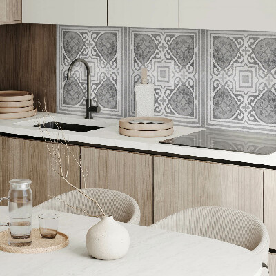 Rectangular wall panel Ornaments in harmonious symmetry