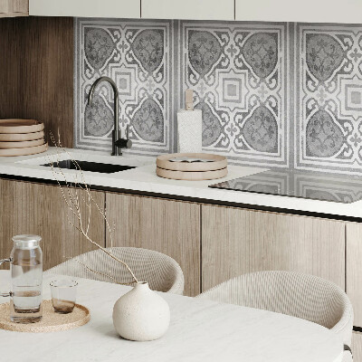 Rectangular wall panel Ornaments in harmonious symmetry