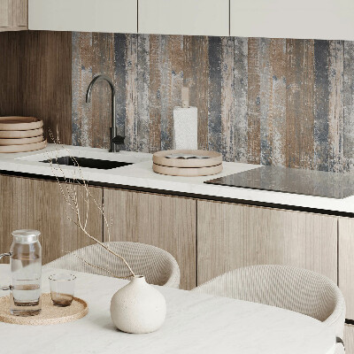 Rectangular wall panel Natural boards in a minimalist design