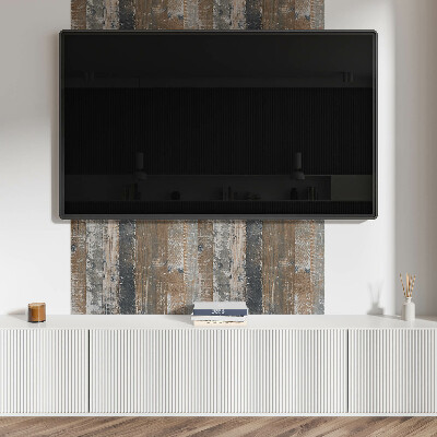 Rectangular wall panel Natural boards in a minimalist design