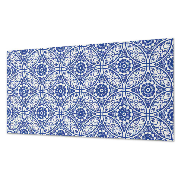 Rectangular decorative wall panel Floral inspirations in patterns