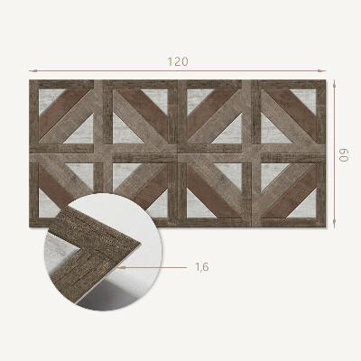 Rectangular wall panel Geometry of natural structures