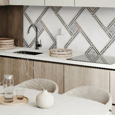 Rectangular wall panel Construction of geometric lines