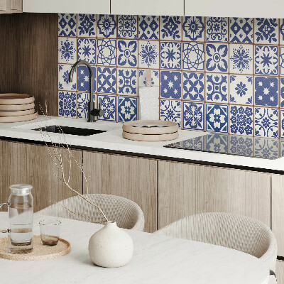 Rectangular bathroom wall panel Tiled Decorative Motifs