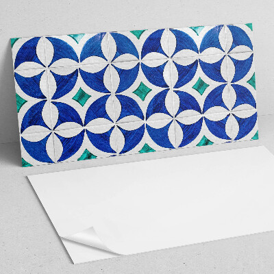 Rectangular decorative wall panel Geometric style tile patterns