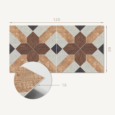 Rectangular wall panel Geometry in a modern version