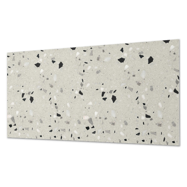 Rectangular bathroom wall panel Fragmented Pattern in Small Accents
