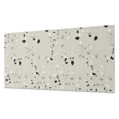 Rectangular bathroom wall panel Fragmented Pattern in Small Accents