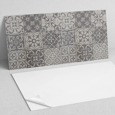Rectangular wall panel 3x3 tiled compositions