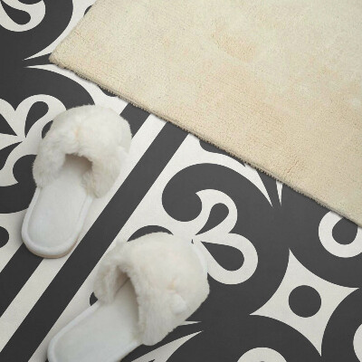 Rectangular bathroom wall panel A motif with exquisite details