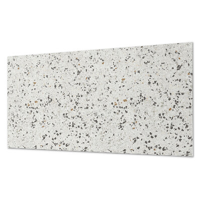 Rectangular decorative wall panel Pattern with miniature stones