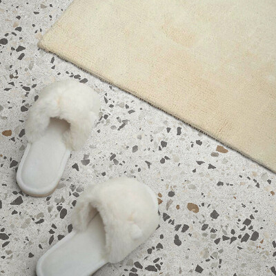 Rectangular decorative wall panel Pattern with miniature stones