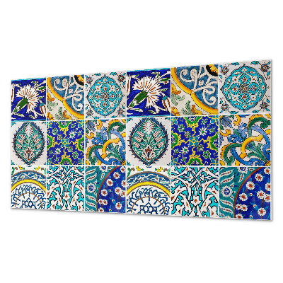 Rectangular wall panel Mosaic ceramic patterns