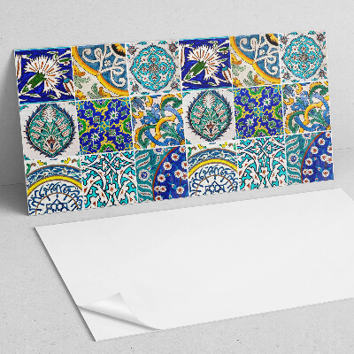 Rectangular wall panel Mosaic ceramic patterns