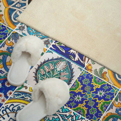 Rectangular wall panel Mosaic ceramic patterns