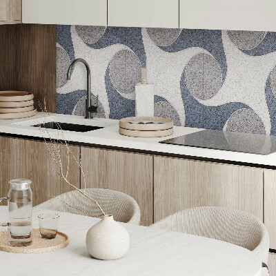 Rectangular decorative wall panel Mosaic abstraction
