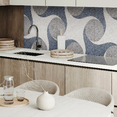Rectangular decorative wall panel Mosaic abstraction