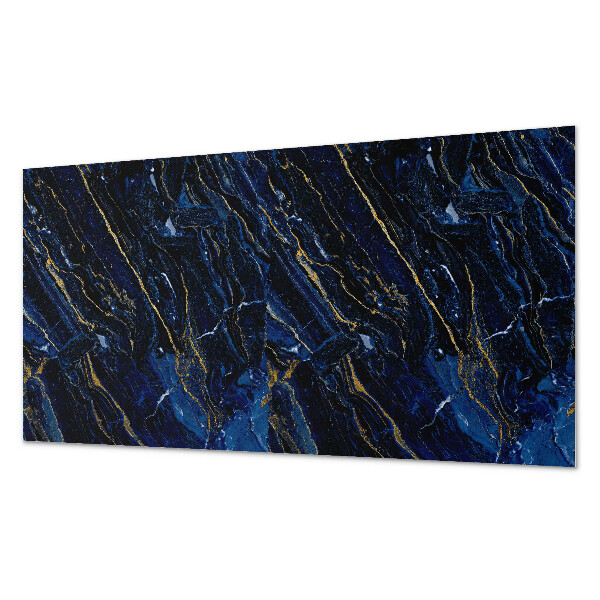 Rectangular wall panel Abstract marble motif