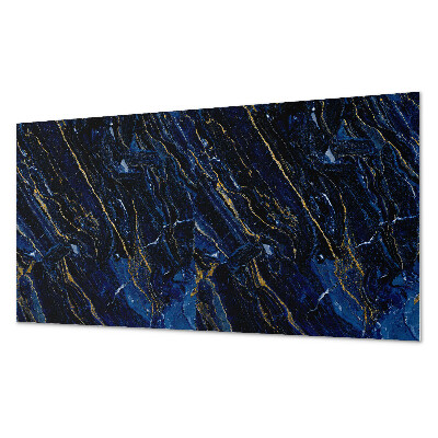 Rectangular wall panel Abstract marble motif