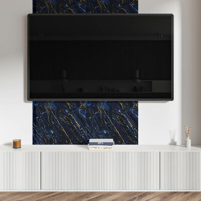 Rectangular wall panel Abstract marble motif