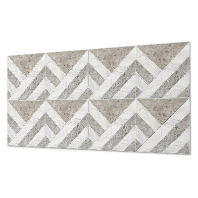 Rectangular wall panel Geometric pattern in tiles