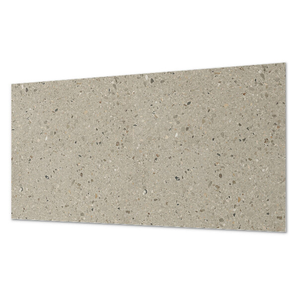 Rectangular decorative wall panel Stone structure with fine accents