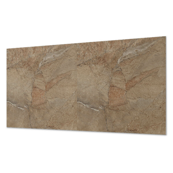 Rectangular bathroom wall panel A pattern inspired by natural stone