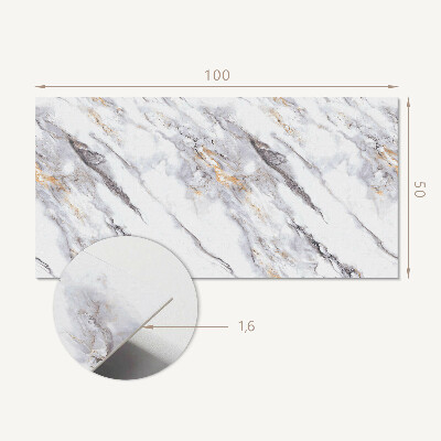 Rectangular wall panel Marble style in an elegant version