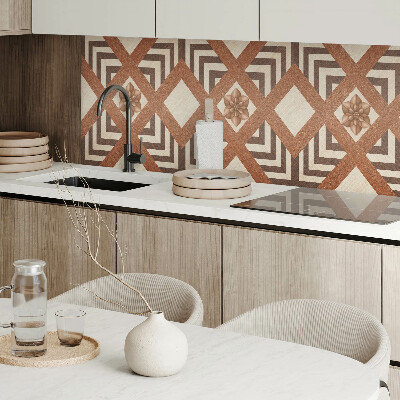 Rectangular decorative wall panel Geometric inspirations in a modern style