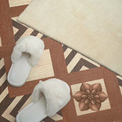 Rectangular decorative wall panel Geometric inspirations in a modern style