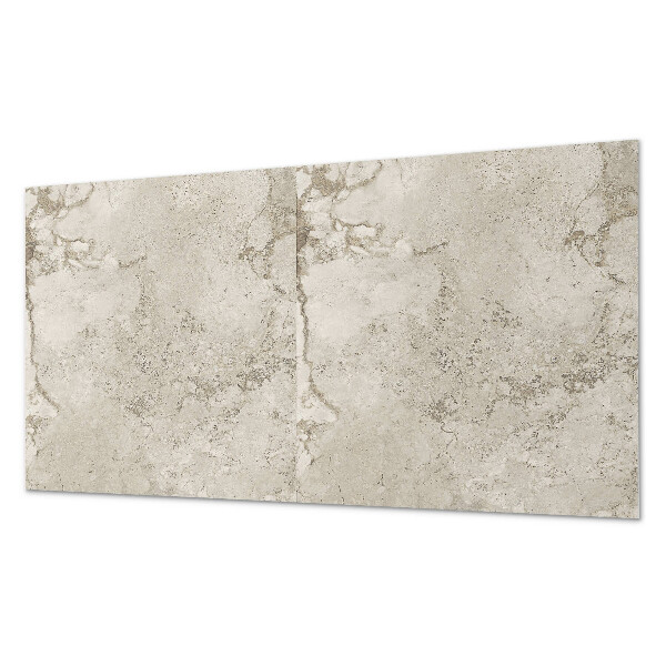 Rectangular bathroom wall panel Stone pattern in texture