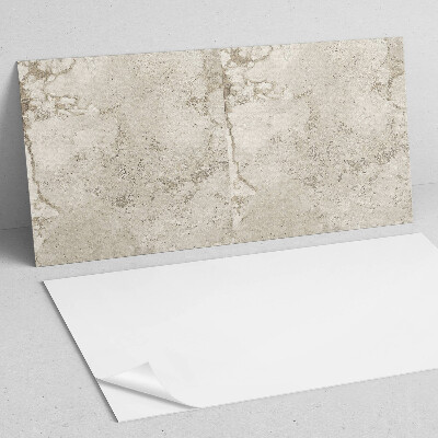 Rectangular bathroom wall panel Stone pattern in texture