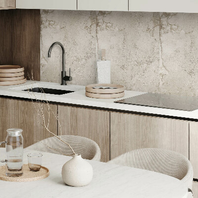 Rectangular bathroom wall panel Stone pattern in texture