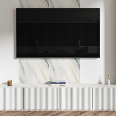 Rectangular decorative wall panel Marble motif in an elegant style