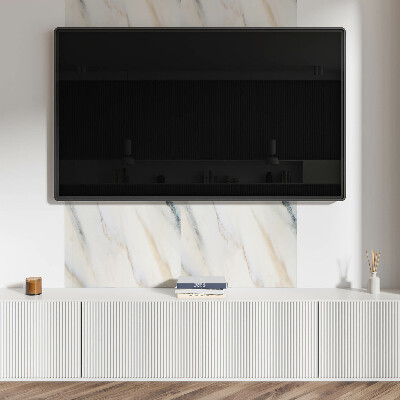 Rectangular decorative wall panel Marble motif in an elegant style