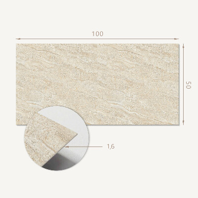 Rectangular decorative wall panel The charm of stone structures