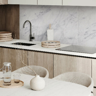 Rectangular wall panel Marble composition with delicate veins
