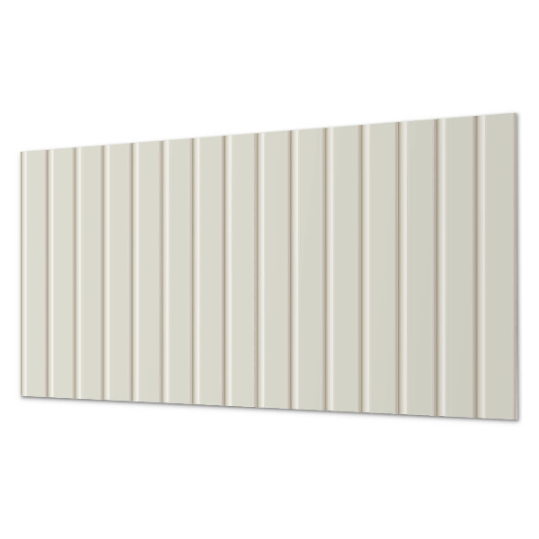 Rectangular wall panel Vertical structural stripes